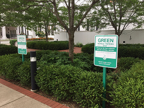 green parking